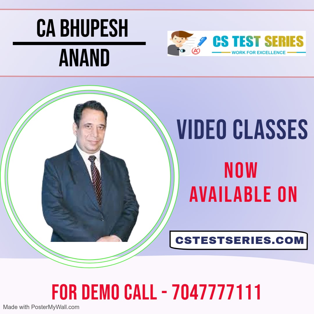 CA Bhupesh Anand